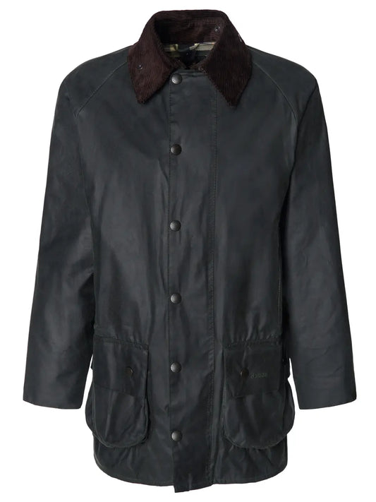 Barbour Beaufort Waxed Jacket - Sage