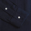 Gitman Vintage Seersucker Stripe - Navy Overdye