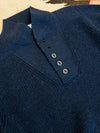 Wythe Alpaca Submariner Henley - Navy