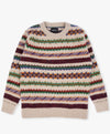 Howlin' A Woolen Wonder Shetland Sweater - Biscut