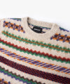Howlin' A Woolen Wonder Shetland Sweater - Biscut
