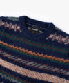 Howlin' A Woolen Wonder Shetland Sweater - Navy