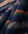 Howlin' A Woolen Wonder Shetland Sweater - Navy