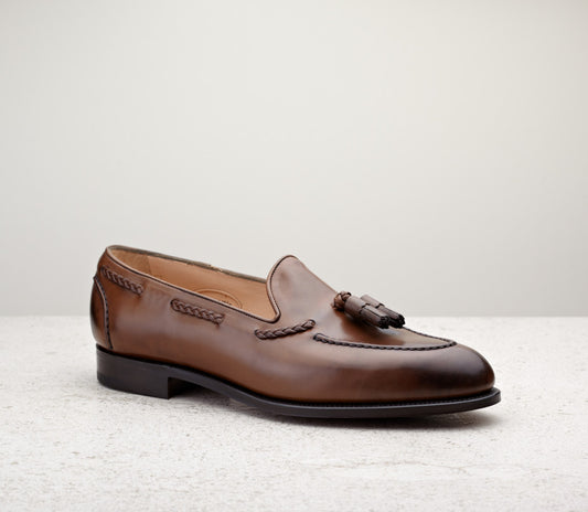 Edward Green Calfskin Belgravia - Dark Oak