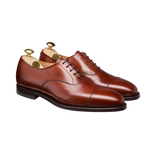 Crockett & Jones Connaught 2 Calfskin Oxford- Chestnut