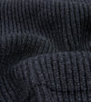 Drake's Lambswool 6-Ply Shawl Collar Cardigan - Charcoal