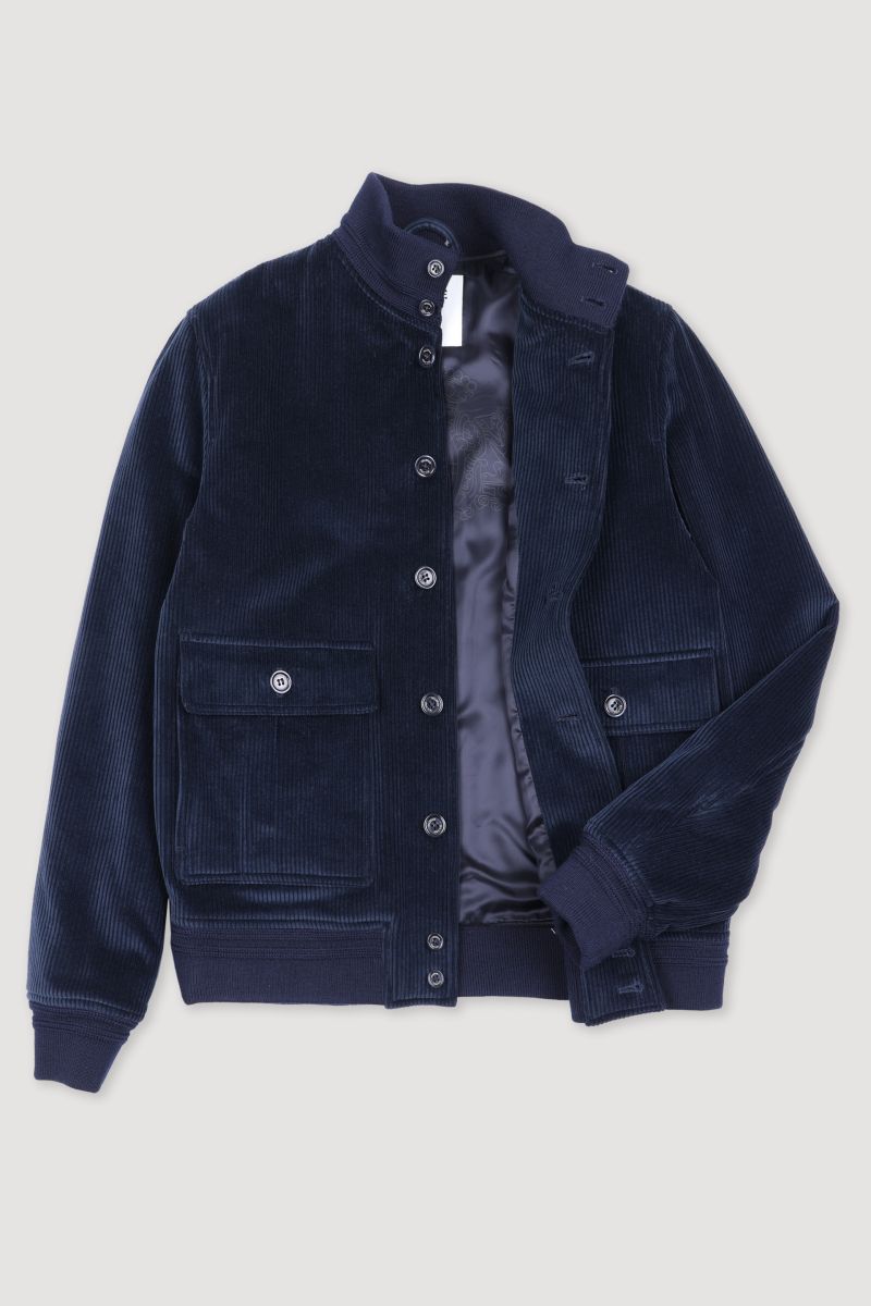 Valstar Corduroy Valstarino Jacket Navy Blue - Main Image