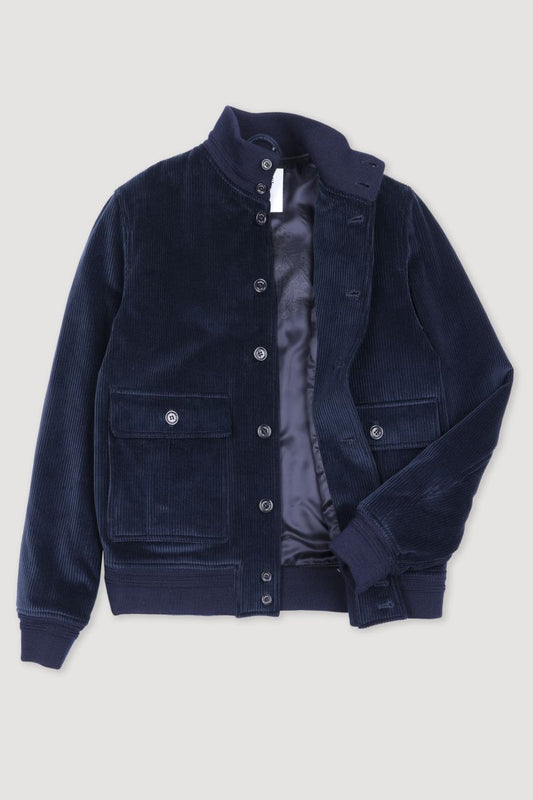 Valstar Corduroy Valstarino Jacket - Navy Blue