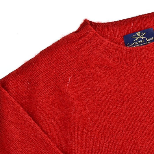 Claymore Shop Shetland Sweater Tudor Red