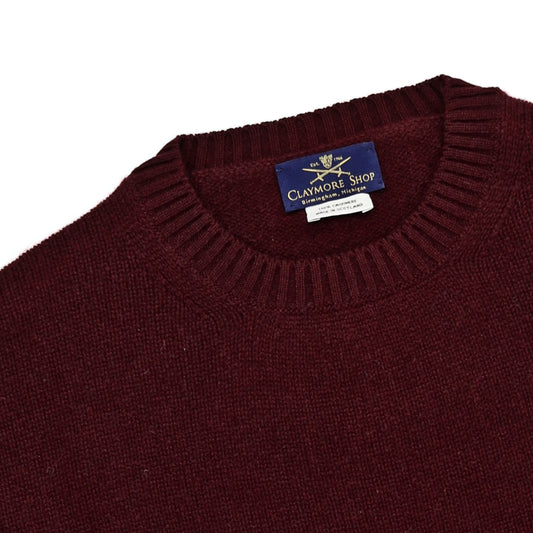 Claymore Shop Cashmere Crewneck Sweater Port
