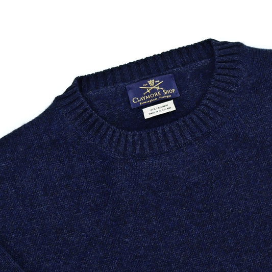 Claymore Shop Cashmere Crewneck Sweater Cosmos