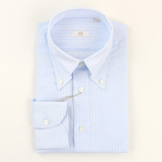 100 Hands Fancy Stripe Shirt - Light Blue