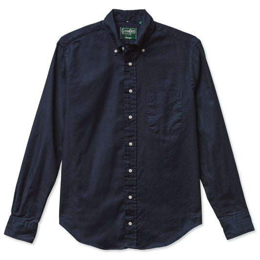 Gitman Vintage Hopsack Sport Shirt - Navy