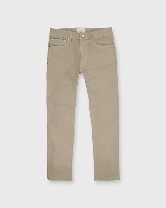 Sid Mashburn Canvas 5-Pocket Pant - British Khaki