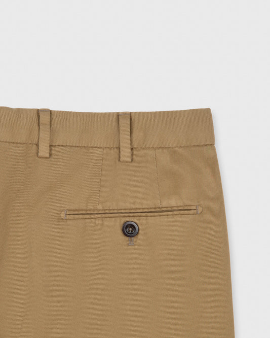Sid Mashburn Twill Garment-Dyed Sport Trouser - British Khaki