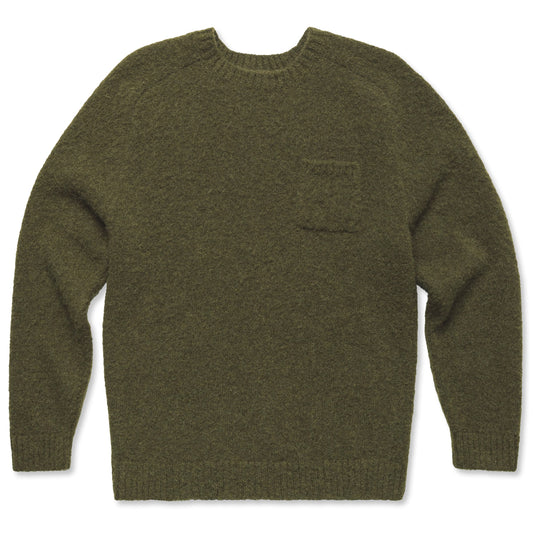 Gitman Vintage Alpaca Sweater - Olive