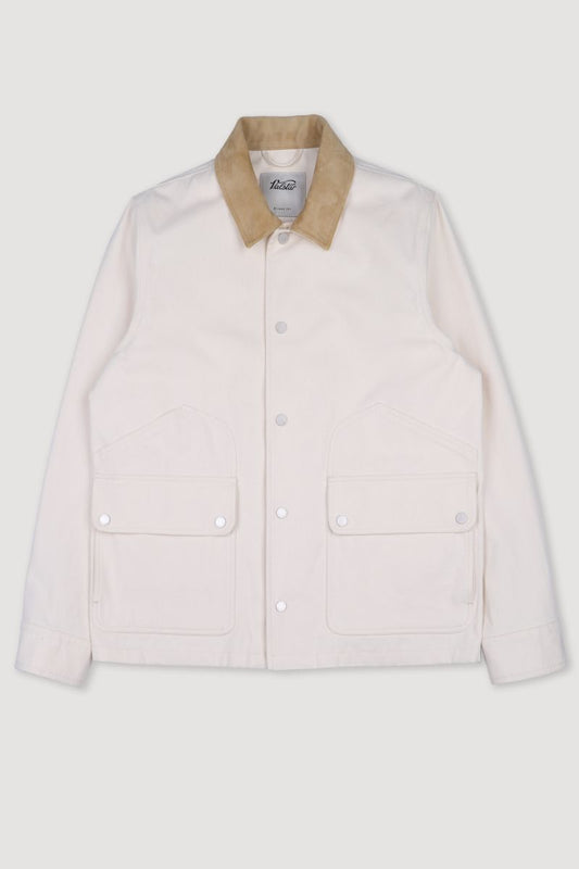 Valstar Cotton Canvas Work Jacket - Avorio