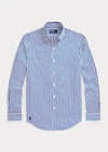 Ralph Lauren Striped Poplin Shirt - Blue/White