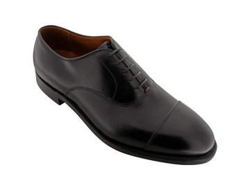 Alden Straight Tip Bal Black Calfskin 907