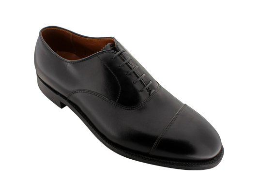 Alden Straight Tip Bal Black Calfskin 907