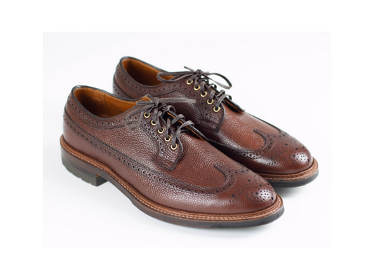 Alden Long Wing Blucher Brown Scotchgrain D0522C