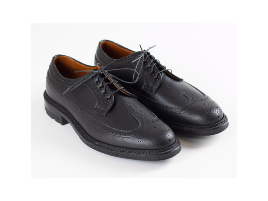 Alden Long Wing Blucher Black JS Grain D2512C