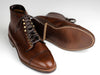 ALDEN MEDALLION CAP TOE BOOT BROWN ALPINE GRAIN D2834H