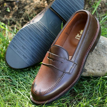 **PREORDER** Alden Leisure Penny Loafer - Brown JS Grain 5732L *$200 Deposit Only*