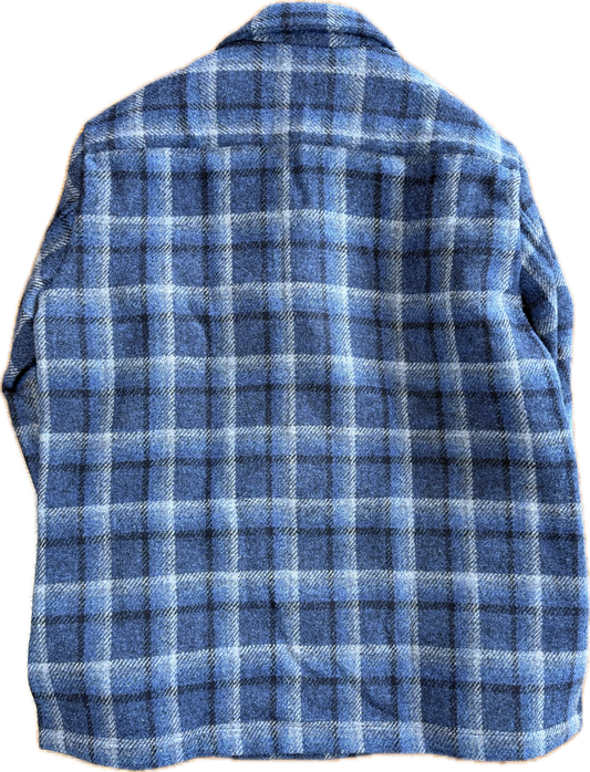 100 Hands Harris Tweed Shop Jacket - Blue/Navy