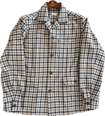 100 Hands Checked Wool Shop Jacket - Multi