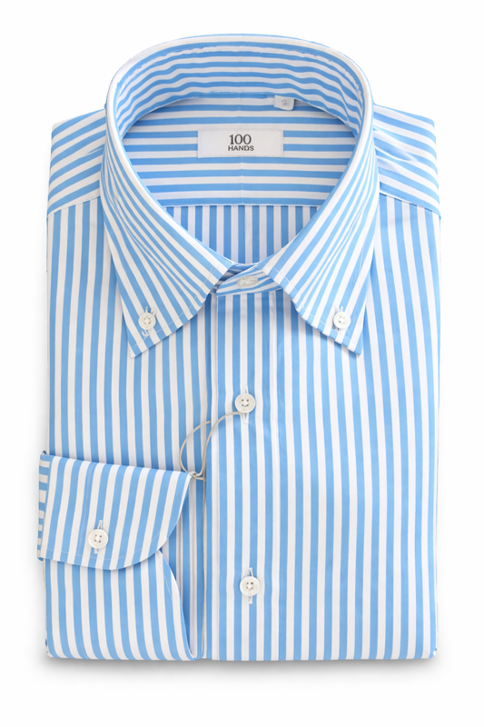 100 Hands Bengal Stripe Shirt - Blue/White
