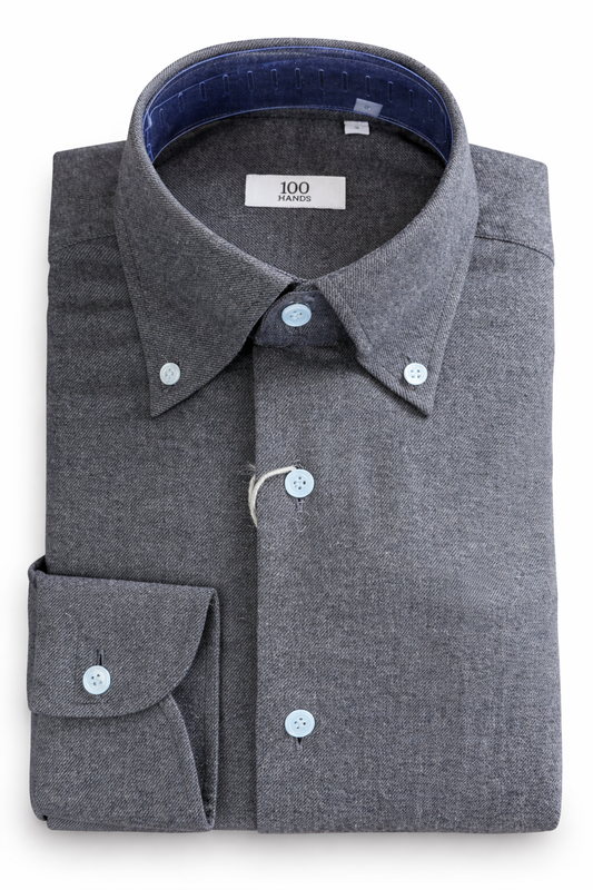 100 Hands Fine Flannel Shirt - Olive