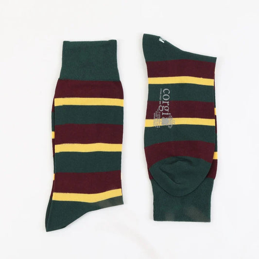 Corgi Royal Dragoon Guards Regimental Cotton Socks - Forest