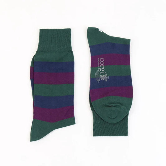 Corgi Royal Regiment of Scotland Regimental Cotton Socks - Forest