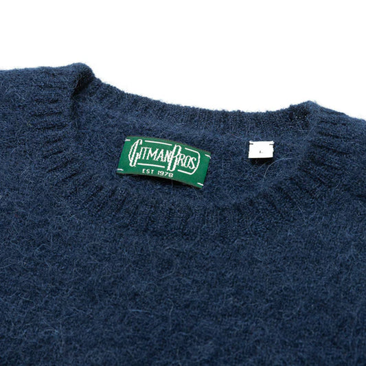 Gitman Vintage Alpaca Sweater - Navy