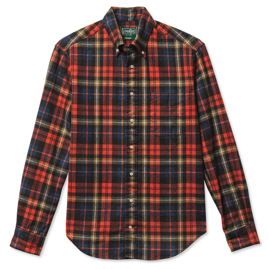 Gitman Vintage Shaggy Check - Red