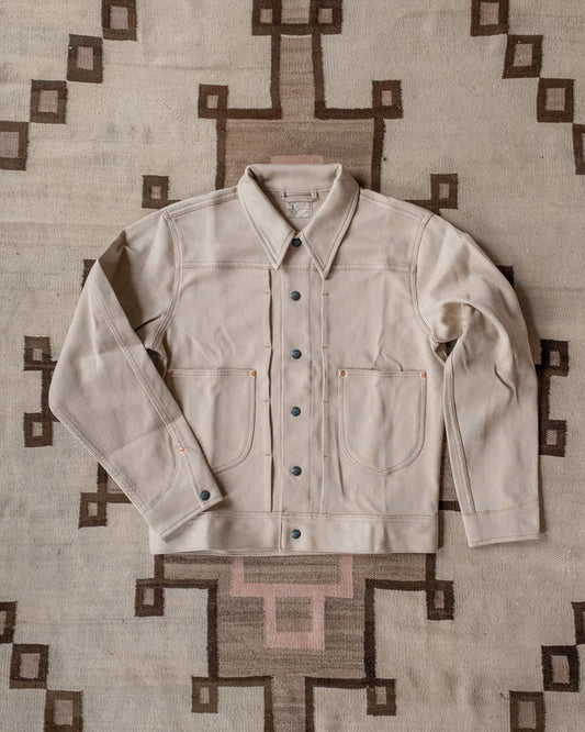 Wythe Bedford Cord Ranch Jacket - Off White