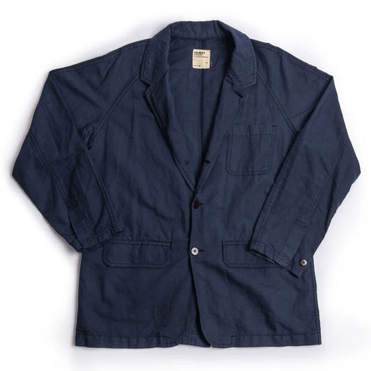 Heimat Cotton Hemp Artist Blazer - Ink