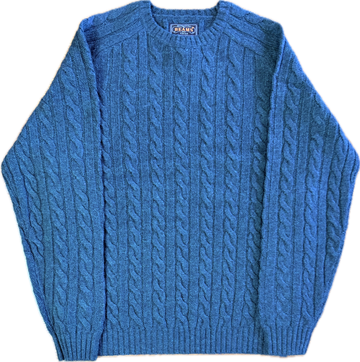 Beams Plus Wool Cable Knit Crewneck – Green