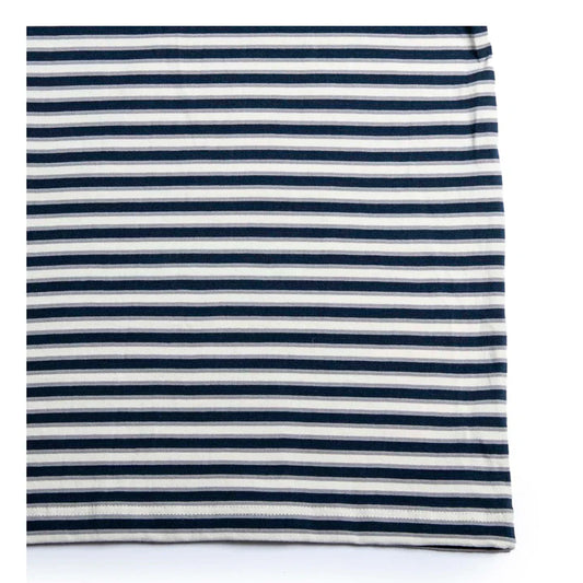 Heimat Textil Boy Scout Tee - Ink/Grey/Seashell