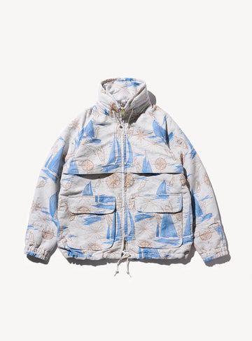 Beams Plus x Sperry Sailing Jacket Bay Yacht Jacquard - Yacht