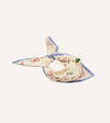 Drake's Oyster Catcher Print Silk Bandana - Ecru