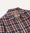 Drake's Waxed Cotton Tennis Blouson Jacket - Madras