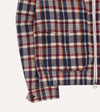 Drake's Waxed Cotton Tennis Blouson Jacket - Madras