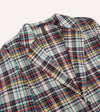 Drake's Madras Check Games Blazer Mk. IV - Multi