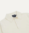 Drake's Linen Cotton Short-Sleeve Polo Shirt - Ecru