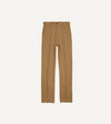 Drake's Cotton Flat Front Chino - Tobacco