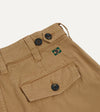 Drake's Cotton Flat Front Chino - Tobacco