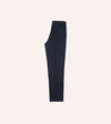 Drake's Cotton Flat Front Chino - Navy