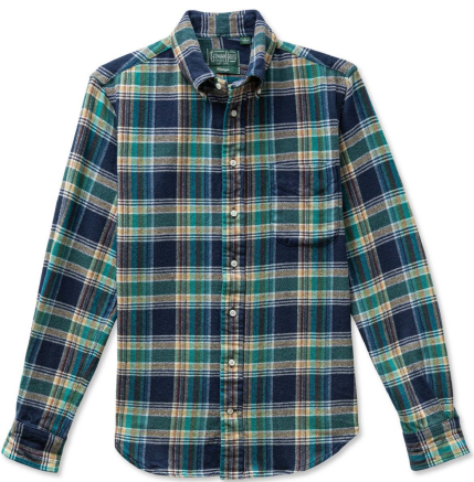 Gitman Vintage Brushed Winter Madras - Multi